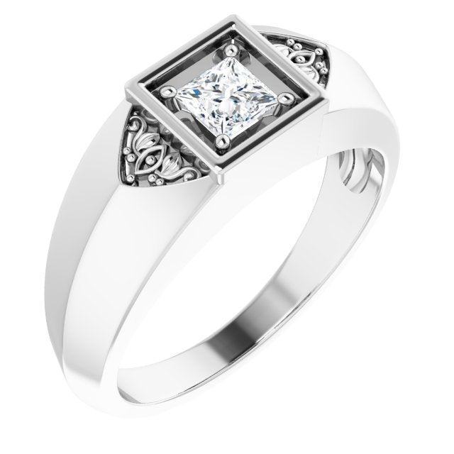 1/3 CTW Lab-Grown Diamond Band, 7.67 mm