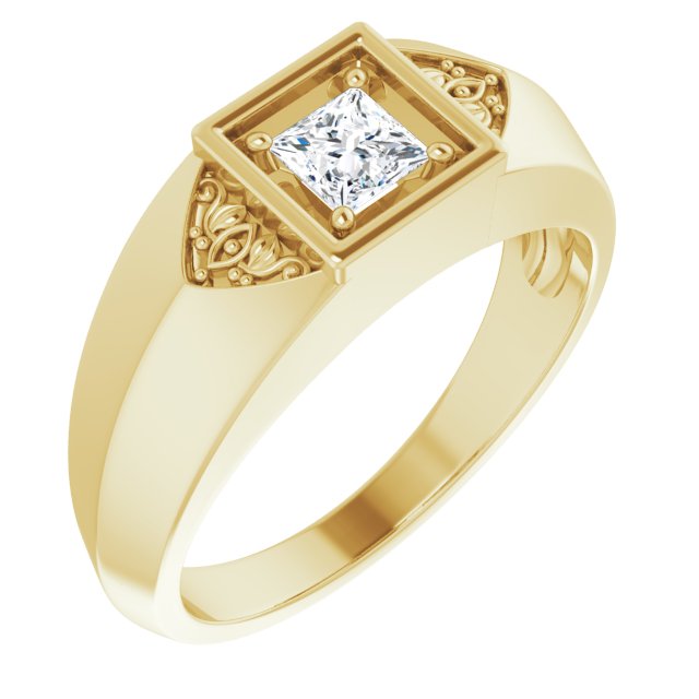 1/3 CTW Lab-Grown Diamond Band, 7.67 mm