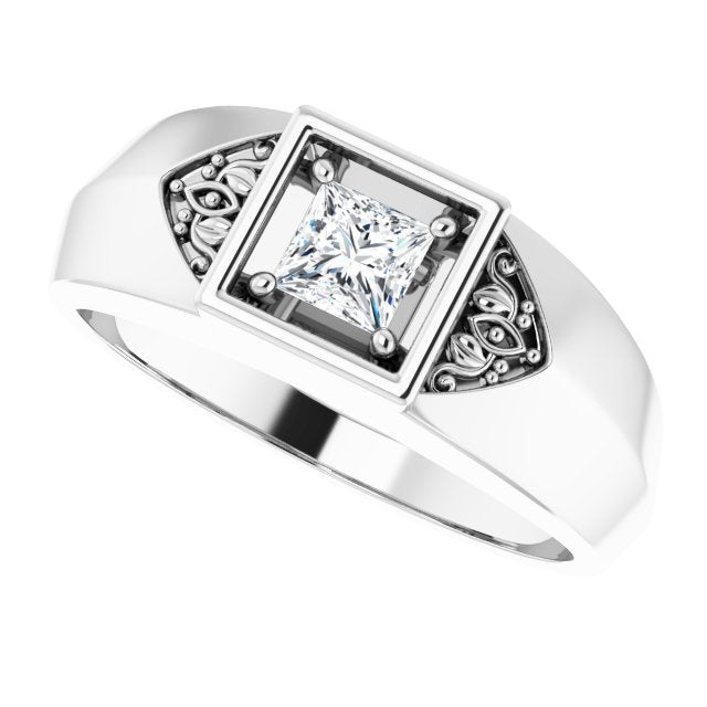 1/3 CTW Lab-Grown Diamond Band, 7.67 mm