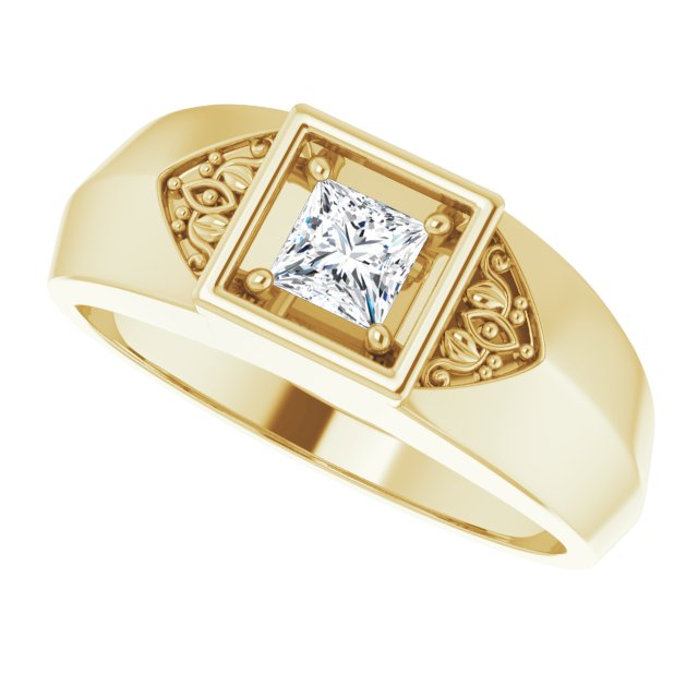 1/3 CTW Lab-Grown Diamond Band, 7.67 mm