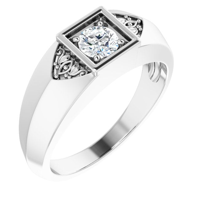 3/8 CTW Lab-Grown Diamond Band, 7.69 mm