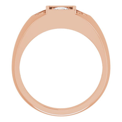3/8 CTW Lab-Grown Diamond Band, 7.69 mm