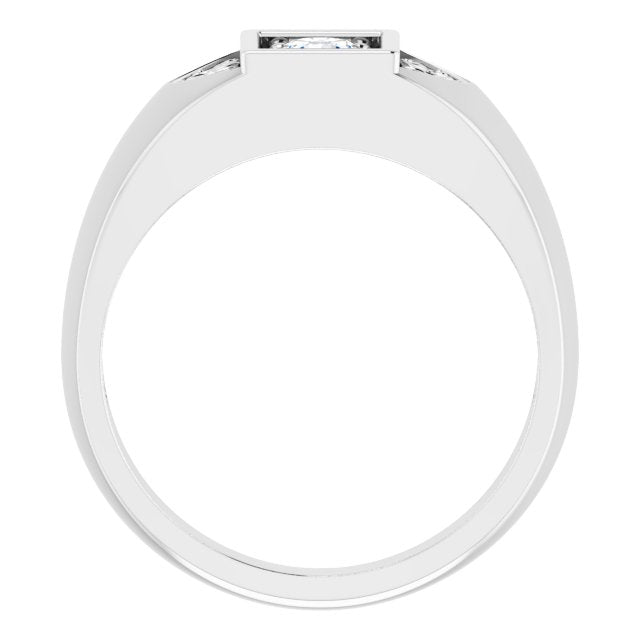 3/8 CTW Lab-Grown Diamond Band, 7.69 mm