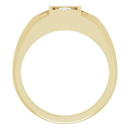 3/8 CTW Lab-Grown Diamond Band, 7.69 mm
