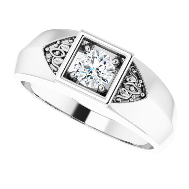 3/8 CTW Lab-Grown Diamond Band, 7.69 mm