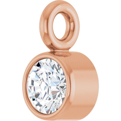 .04 CT Natural Diamond Dangle, 2.82 mm x 4.91 mm