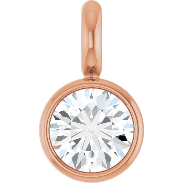 .04 CT Natural Diamond Dangle, 2.82 mm x 4.91 mm