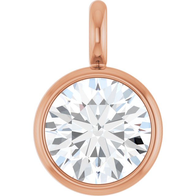 1/6 CT Natural Diamond Dangle, 3.94 mm x 5.95 mm