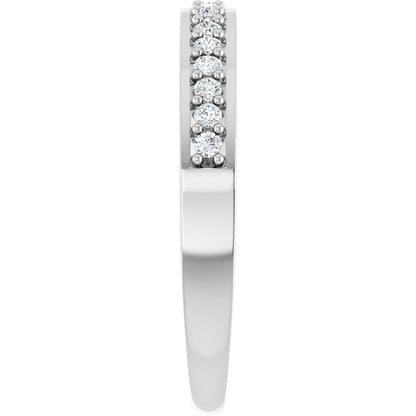 1/5 CTW Natural Diamond Anniversary Band, 3.09 x 15.15 mm