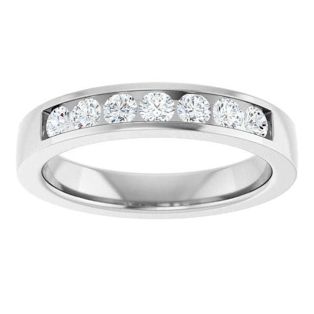 3/8 CTW Lab-Grown Diamond Band, 3.6 mm
