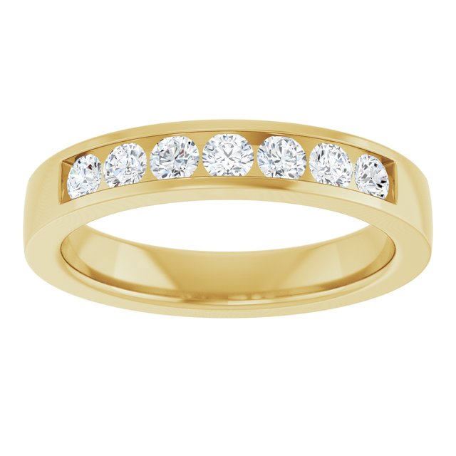 3/8 CTW Lab-Grown Diamond Band, 3.6 mm