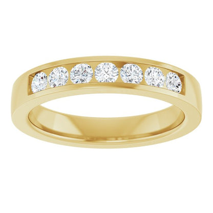 3/8 CTW Lab-Grown Diamond Band, 3.6 mm