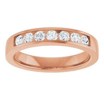 3/8 CTW Lab-Grown Diamond Band, 3.6 mm