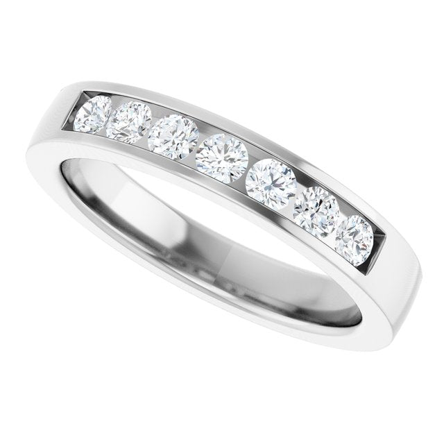3/8 CTW Lab-Grown Diamond Band, 3.6 mm