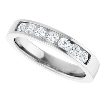 3/8 CTW Lab-Grown Diamond Band, 3.6 mm