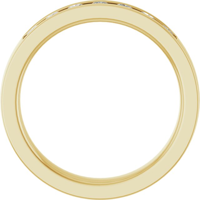 3/8 CTW Lab-Grown Diamond Band, 3.6 mm