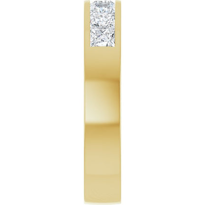 1 1/6 CTW Lab-Grown Diamond Band, 4.2 mm