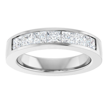 1 1/6 CTW Lab-Grown Diamond Band, 4.2 mm