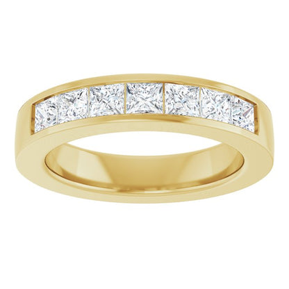 1 1/6 CTW Lab-Grown Diamond Band, 4.2 mm