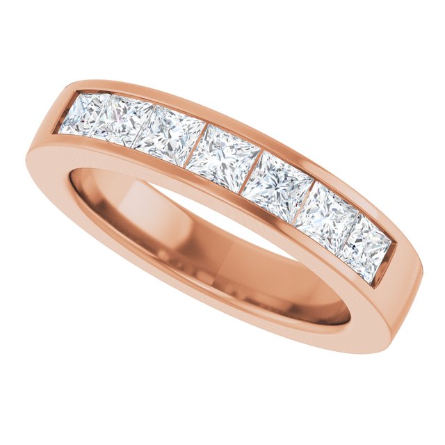1 1/6 CTW Lab-Grown Diamond Band, 4.2 mm