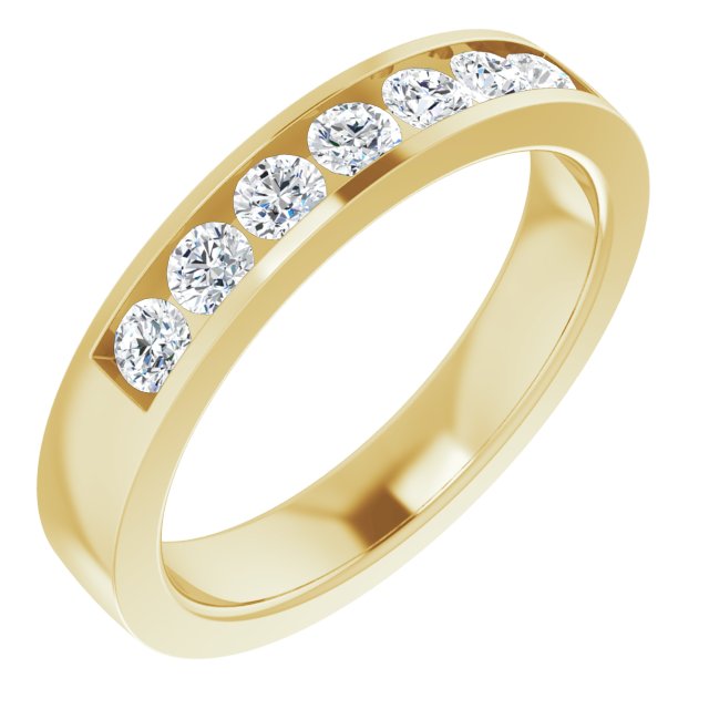 5/8 CTW Lab-Grown Diamond Band, 4.2 mm