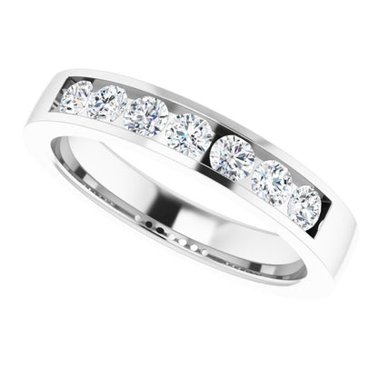 5/8 CTW Lab-Grown Diamond Band, 4.2 mm