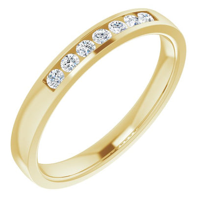 1/5 CTW Lab-Grown Diamond Band, 3 mm