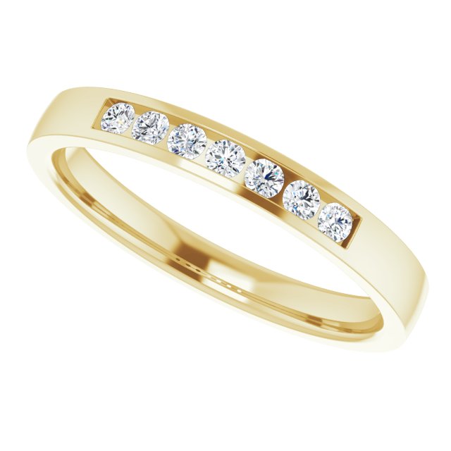 1/5 CTW Lab-Grown Diamond Band, 3 mm