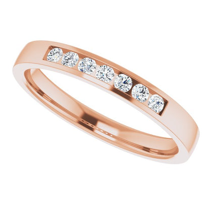 1/5 CTW Lab-Grown Diamond Band, 3 mm