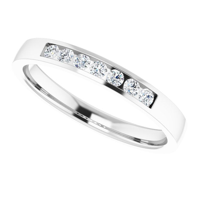 1/5 CTW Lab-Grown Diamond Band, 3 mm