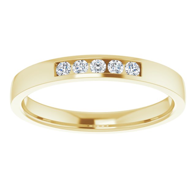 1/6 CTW Lab-Grown Diamond Band, 3 mm