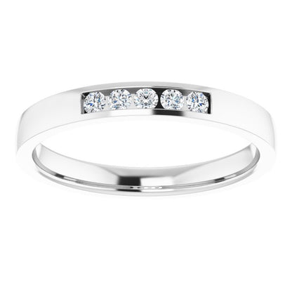 1/6 CTW Lab-Grown Diamond Band, 3 mm