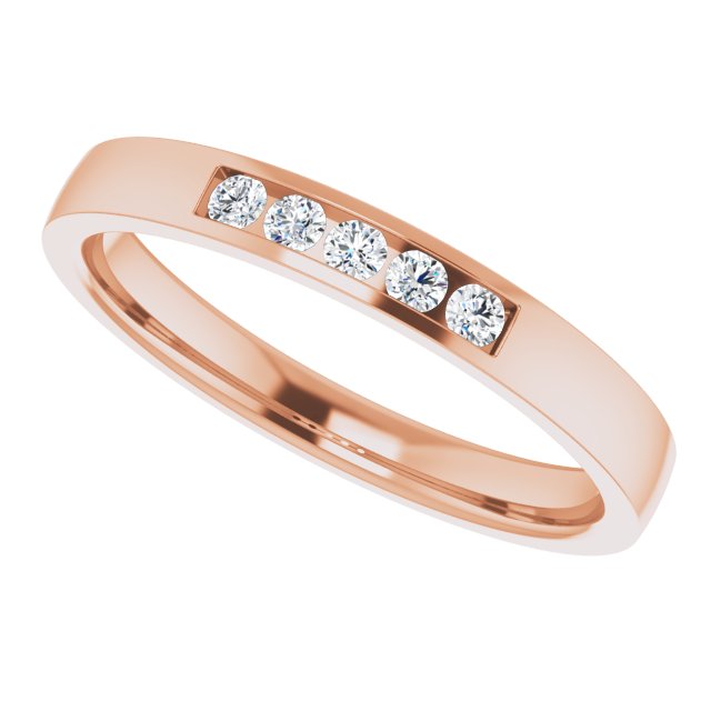 1/6 CTW Lab-Grown Diamond Band, 3 mm