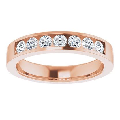 5/8 CTW Lab-Grown Diamond Band, 4.2 mm