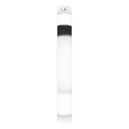 1/6 CTW Lab-Grown Diamond Band, 3 mm