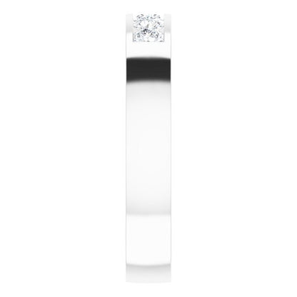 1/2 CTW Lab-Grown Diamond Band, 4.2 mm