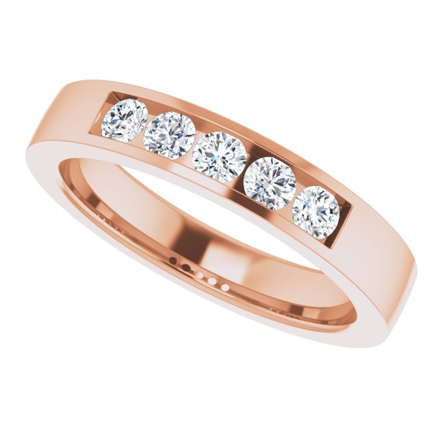 1/2 CTW Lab-Grown Diamond Band, 4.2 mm