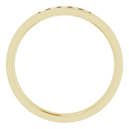 1/6 CTW Lab-Grown Diamond Band, 3 mm