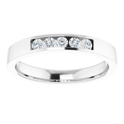 1/3 CTW Lab-Grown Diamond Band, 3.6 mm