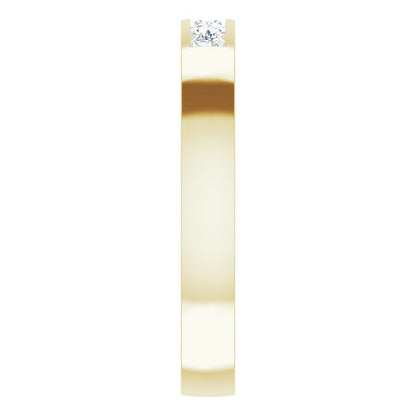 1/3 CTW Lab-Grown Diamond Band, 3.6 mm