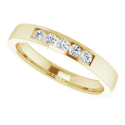 1/3 CTW Lab-Grown Diamond Band, 3.6 mm