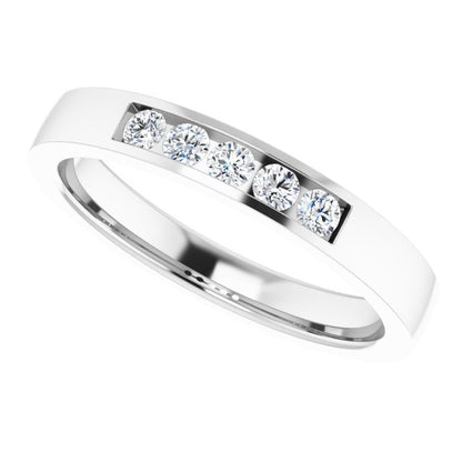 1/3 CTW Lab-Grown Diamond Band, 3.6 mm