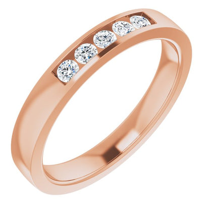 1/3 CTW Lab-Grown Diamond Band, 3.6 mm