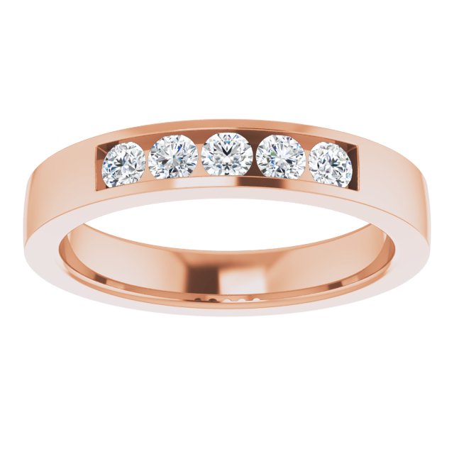 1/2 CTW Lab-Grown Diamond Band, 4.2 mm