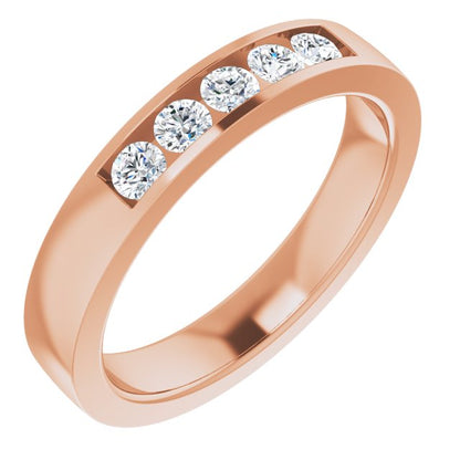 1/2 CTW Lab-Grown Diamond Band, 4.2 mm