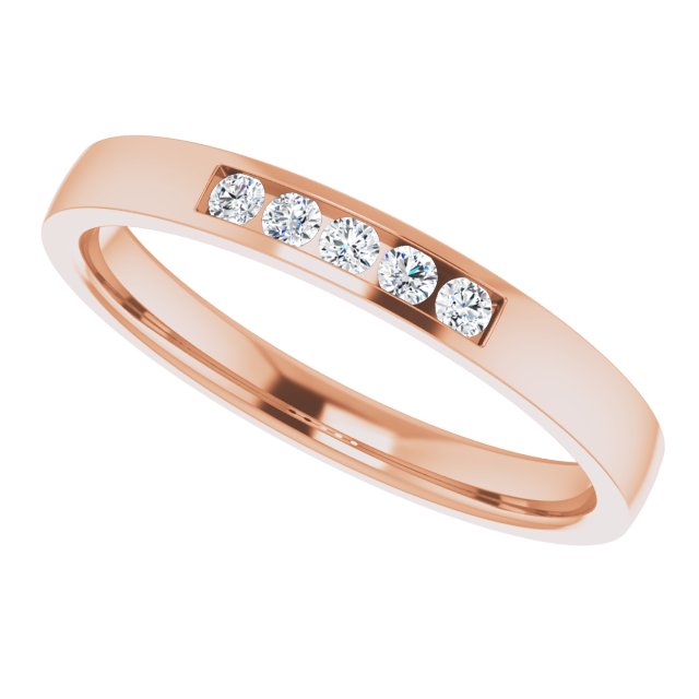 1/6 CTW Lab-Grown Diamond Band, 3 mm