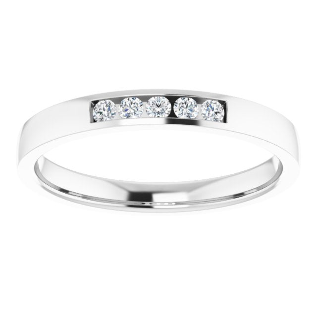 1/6 CTW Lab-Grown Diamond Band, 3 mm