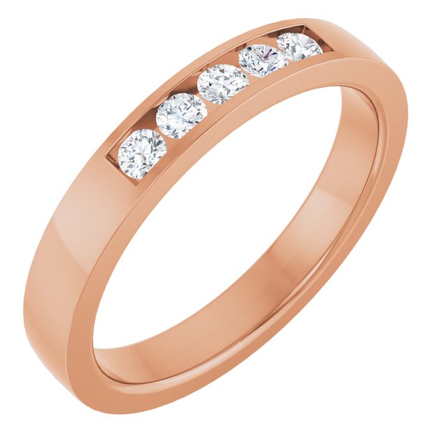 1/3 CTW Lab-Grown Diamond Band, 3.6 mm
