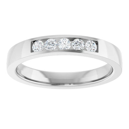 1/3 CTW Lab-Grown Diamond Band, 3.6 mm