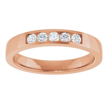 1/3 CTW Lab-Grown Diamond Band, 3.6 mm